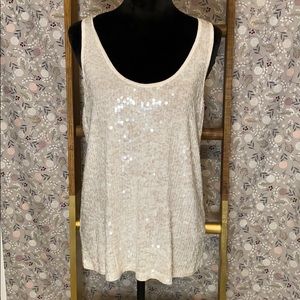 J. Crew sequined tank